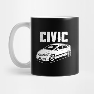 Civic Si FD2 (black) Mug